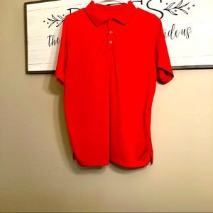 Men’s Falls Creek red polo size large